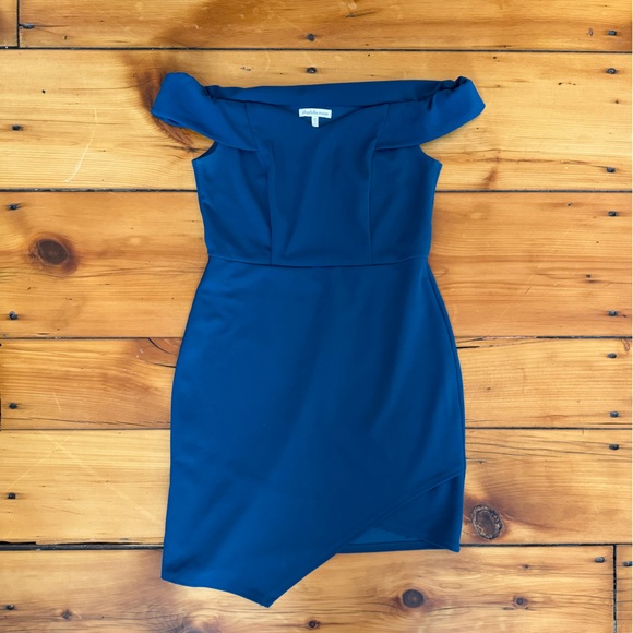 Charlotte Russe Off-the-Shoulder Mini Dress - Picture 1 of 2
